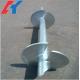Factory Made Light Steel Construction Helical Anchor Pile for Solar Foundation System