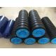 Industrial Black Rubber 89mm Belt Conveyor Rollers