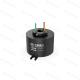 Black Through Bore Slip Rings 24 Circuits 5A For CCTV / Surveillance Systems