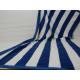 Factory Supply 100% cotton Yarn Dyed Jacquard Heavy Blue Stripe Pool Towel