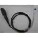 PDLC LC MM 2 Cores Fiber Optic Patch Cord For Data Transmission Networks