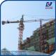 60 Meter The Tower Crane Hydralic Climbing QTZ80-8tons Load Cost