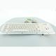 Industrial Stainless Steel Keyboard With Trackball 800 DPI Trackball Resolution