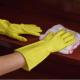 Dip Flocklined Household Reused Latex Kitchen Gloves
