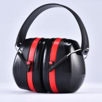 NRR 28DB SNR 33DB Soundproof Ear Protection Cover Red Black Soft