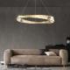 Dining Room Crystal Ring Pendant Modern LED Chandeliers