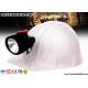 ATEX Certificated Mining Cordless Cap Lamp , Rechargeable LED Headlamp