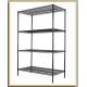Commercial Shelving Tool Storage Rack NSF 4 Tier Chrome Wire Shelf Durable