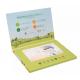 colorful creative paper advertising player 7 inch HD LCD screen postcard display book video card brochure