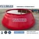 Fuushan 10,000L 10m3 1.2mm PVC Onion Tank for Fish Farming
