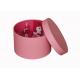 Portable Round Clothing Gift Paper Packaging Boxes Custom Size