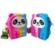 Panda Shaped Silicone Rainbow Pop It Zipper Bag MHC New Toy
