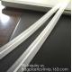 PE & PP pvc long chain pe double color flange zipper used for zip lock plastic bags, custom zipper washing machine flang