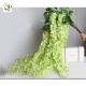 UVG Green decorative artificial flower with silk wisteria for wedding stage decoration