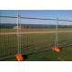 Temporary Security Fence Panels , Building Site Fencing 2.4m Length