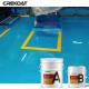 High Gloss Water Based Epoxy Floor Coating Easy To Maintain And Clean