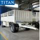 TITAN 2 Axles 30T Fence Full Trailer Stake Truck Trailer for Sale