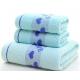 3pcs set cotton bath towels face towels