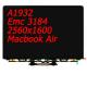2560x1600 Macbook Air Lcd Screen , A1932 Emc 3184 Screen Replacement
