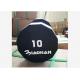 10LBS Gym Fitness Dumbbell PU Round Hex Head Dumbbells For Home Exercise