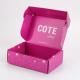 Customized Size Beauty Packaging Pink Corrugated Mailer Boxes