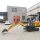 Hydraulic Tiny Mini Excavator 2000kg 4km/h Compact Digging Equipment