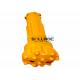 DTH Hammer Bits Cop54 DTH Bit Rock Drill Bits For Blasting Drilling , yellow