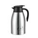 Hot Drink Carrier Container with Heat Cold Retention Thermal Coffee Carafe Stainless Steel 2 Liter