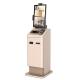 Hotel Airport Self Service Kiosk With Touch Screen POS Cash Payment Receipt Printer Camera Passport Scanner