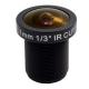 1/3 2.1mm F1.8 Megapixel 1080P M12 Mount 170degree Wide Angle Lens, visual doorbell vehicle camera lens