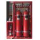 80L 90L IG100 Nitrogen Fire Suppression Device Pipe Network Type Red