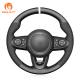 Mini Cooper Clubman F56 JCW Countryman Black Suede Hand Stitching Steering Wheel Cover