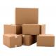 Corrugated Paper Packaging Plain Cardboard Boxes Self Locking 3 Layers