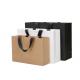 High Durability Printed Kraft Paper Bags Tear Resistance Customized Shape Design