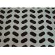 Aluminum Steel Perforated Slotted Hole Sheets , Slotted Steel Plate Provides Security