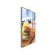 65 inch sunlight readable high brightness LCD WIFI Android monitor display screen with low power consumption and auto dimming
