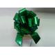 Holographic Green Fushia Pom Pom bow 4 dia 250mm width for gift promotion