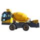 Heavy Duty Cement Mixer Machine Truck With Self Priming Water Sysytem