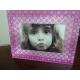 PLASTIC LENTICULAR A5 size dot fly eye 3d photo frames 360 round dot 3d photo frames for fly eye lenticular printing