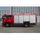 6 Persons Foam Fire Engine Fire Equipment Truck 8800 X 2540 X 3700MM