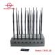 80m Cell Phone Signal Jammers 16 Antennas Indoor Using Adjustable 110W