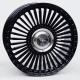 Black Machined Face Car Aftermarket Wheels 20 21 Inch Aluminum Rims TS16949