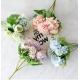 Home Furnished Dahlia Artificial Silk Flowers Arrangement For Wedding Valentine'S Day