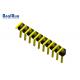 10P LCP PBT Male Pin Header Connector PA6T One Row PCB Connector