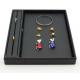 Velvet Material Jewelry Storage Trays Exhibition Showcase Trays For Ring / Necklace