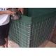 Hot Dipped Galvanized Military Gabion Box hesco barrier , Wire Mesh Retaining Wall