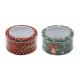 CMYK Tin Gift Boxes with PVC Window Holiday Christmas Tin Can Empty Cookie Tins