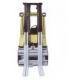 2.5ton Forklift Clamp Attachment Single Double Pallet Handler 1100mm