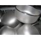 Butt Welded Steel Pipe Cap Black Galvanized Stainless Steel ASTM A182 F304