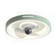 Nordic Simple Smart LED Ceiling Fan Ultra-Thin Modern Design for Bedroom Dining Room Remote Control Iron for Home Use
